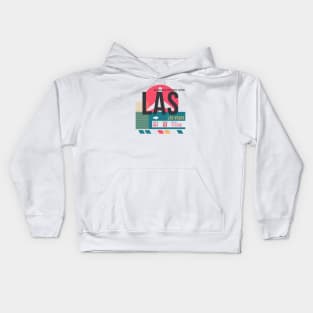 Las Vegas (LAS) Airport // Sunset Baggage Tag Kids Hoodie